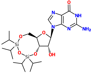 (image for) MC081119 3',5'-O-(1,1,3,3-Tetraisopropyl-1,3-disiloxanediyl)guanosine